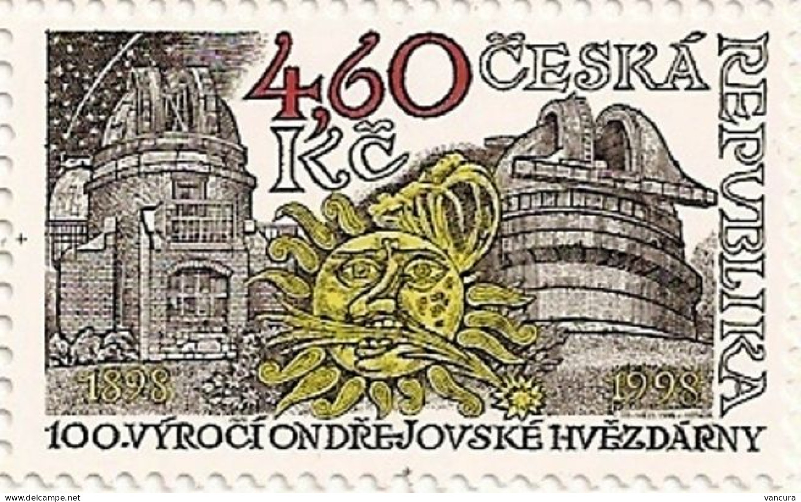 ** 173 Czech Republic Centenary Of Ondrejov Observatory 1998 - Ungebraucht