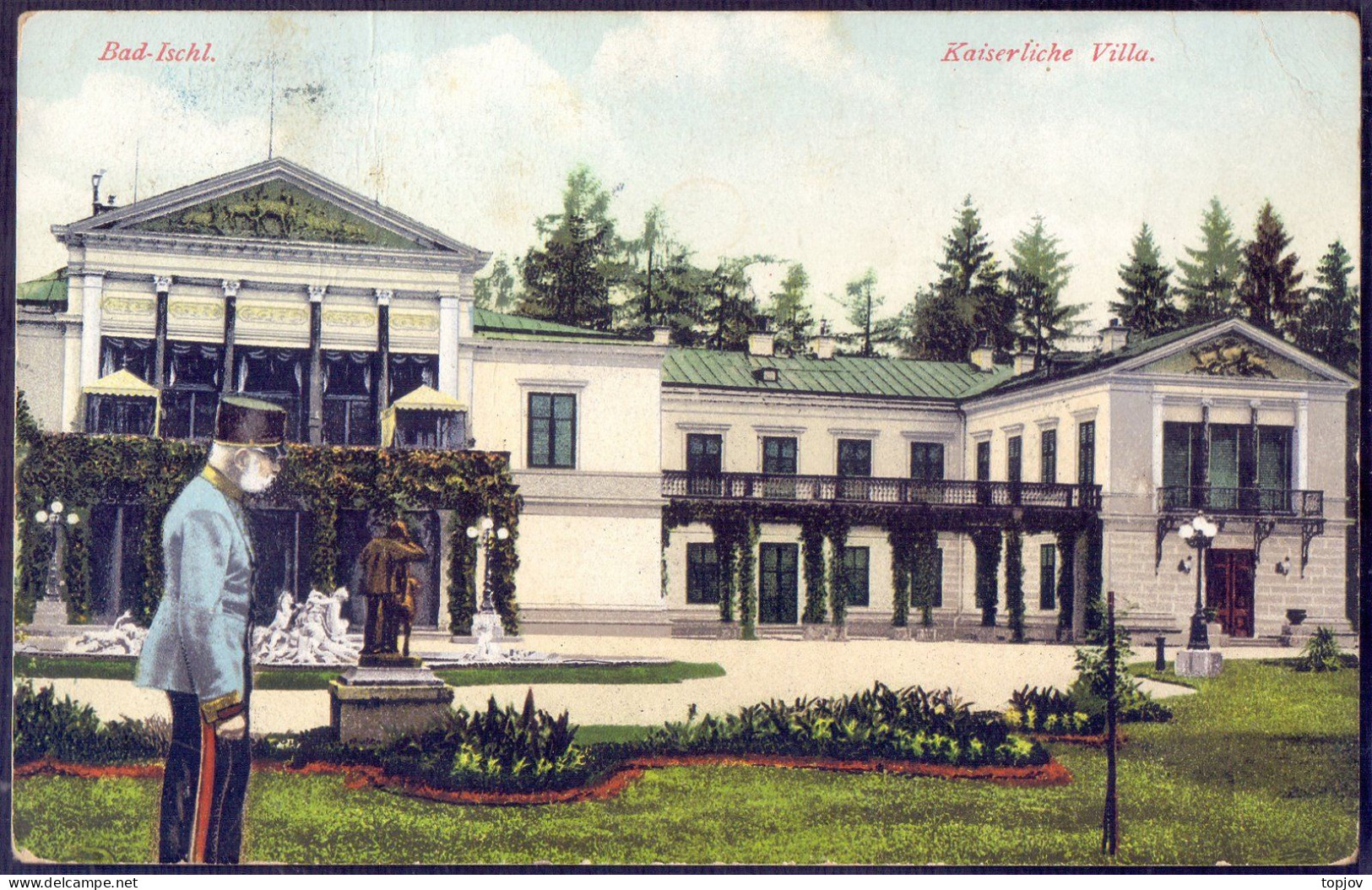 AUSTRIA - BAD ISCHL  KAISERLICHE VILLA - 1908 - Bad Ischl