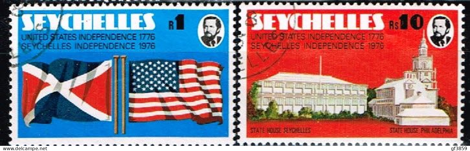 SEYCHELLES / Oblitérés / Used / 1976 - Indépendance Des Usa Et Des Seychelles - Seychelles (1976-...)