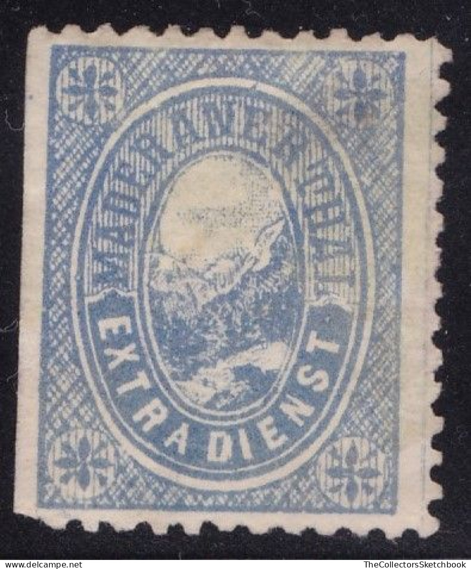 Switzerland Local Hotel Post,  Maderanerthal Extra Dienst , Poor Condition , Thinned - Revenue Stamps