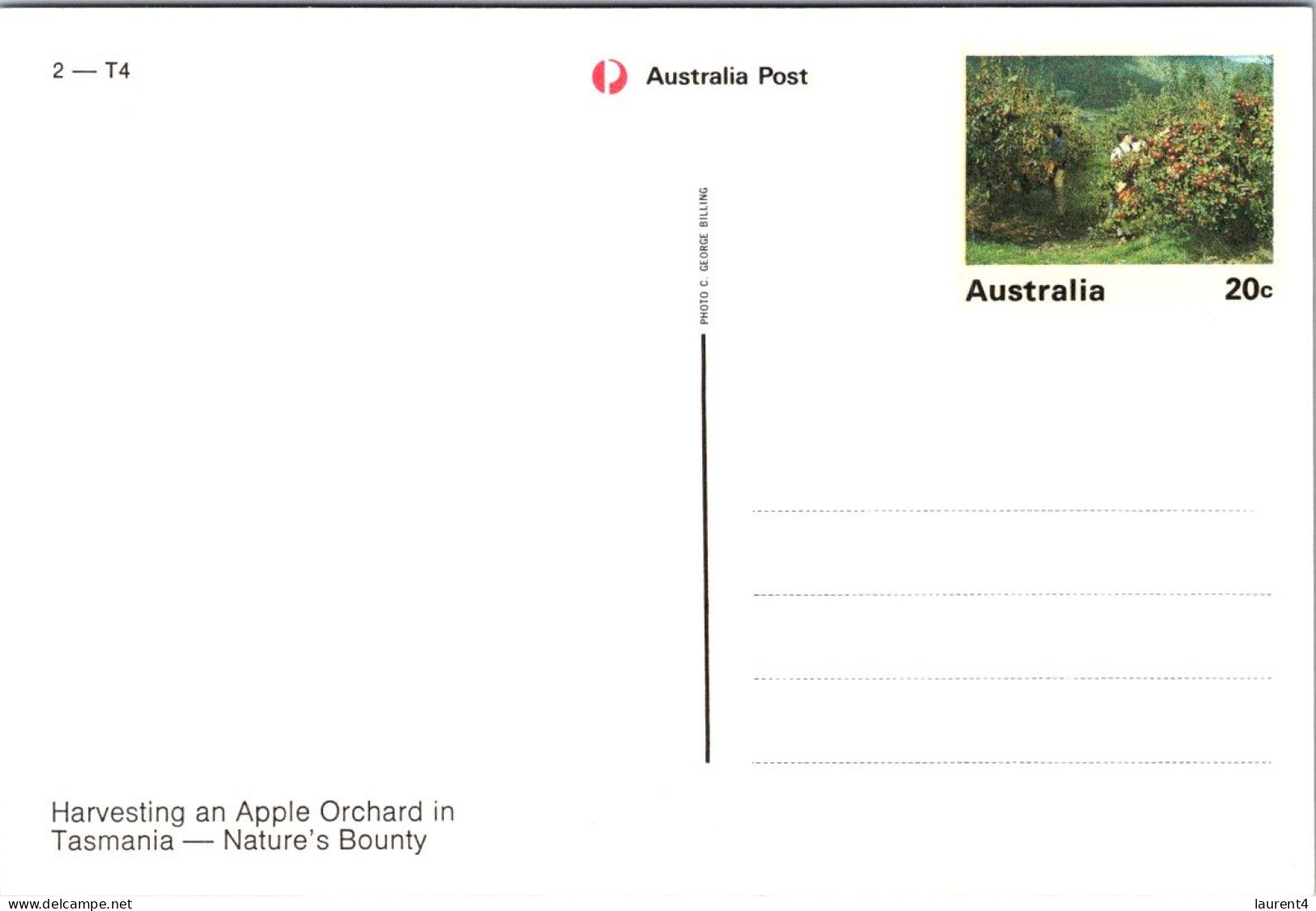 22-1-2024 (2 X 1) Australia (2 Pre-pai Maxicqrd) Queensland - Magnetic Island + Apple Picking In Tasmania - Great Barrier Reef