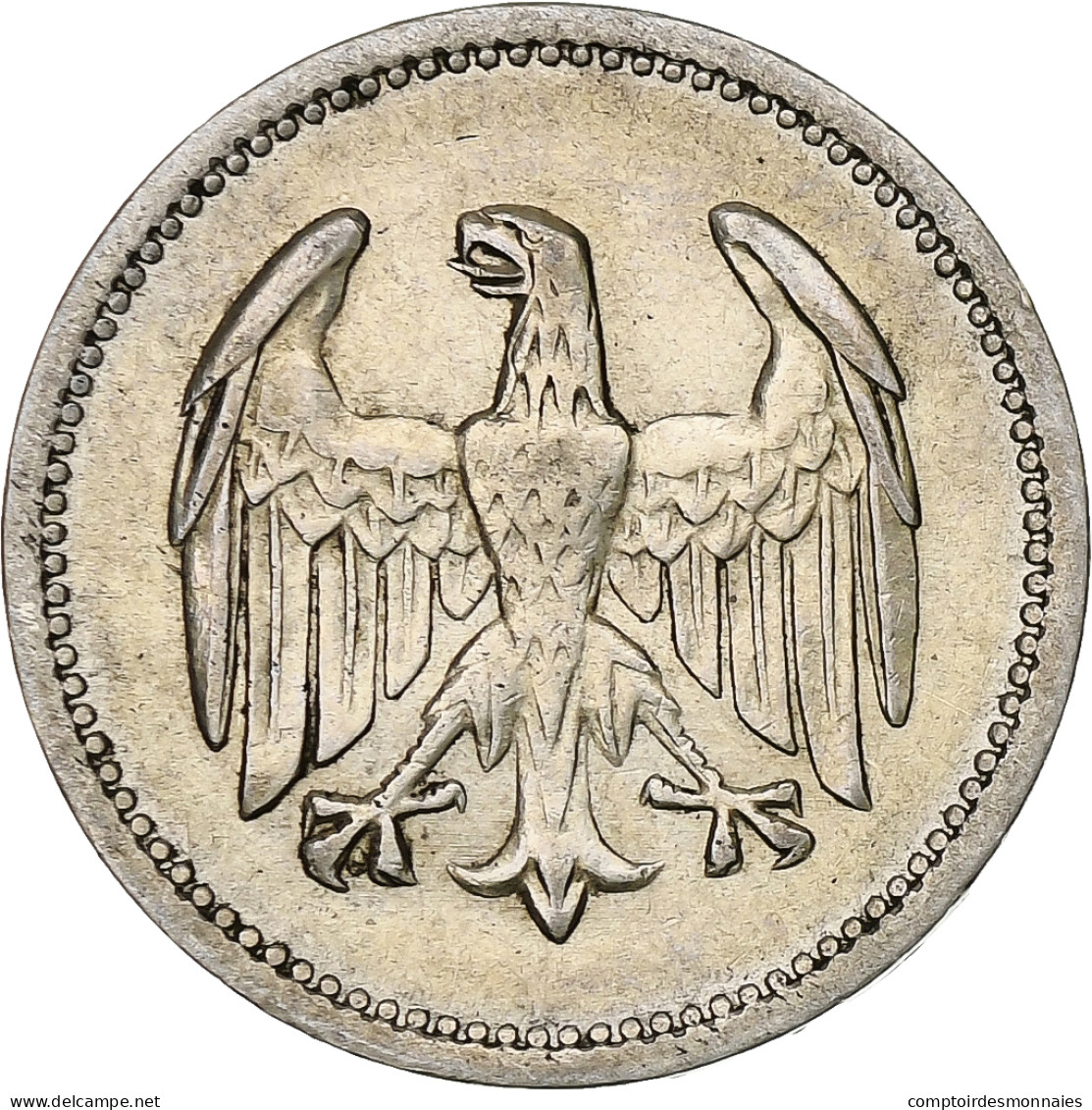 Allemagne, République De Weimar, Mark, 1924, Berlin, TB+, Argent, KM:42 - 1 Mark & 1 Reichsmark