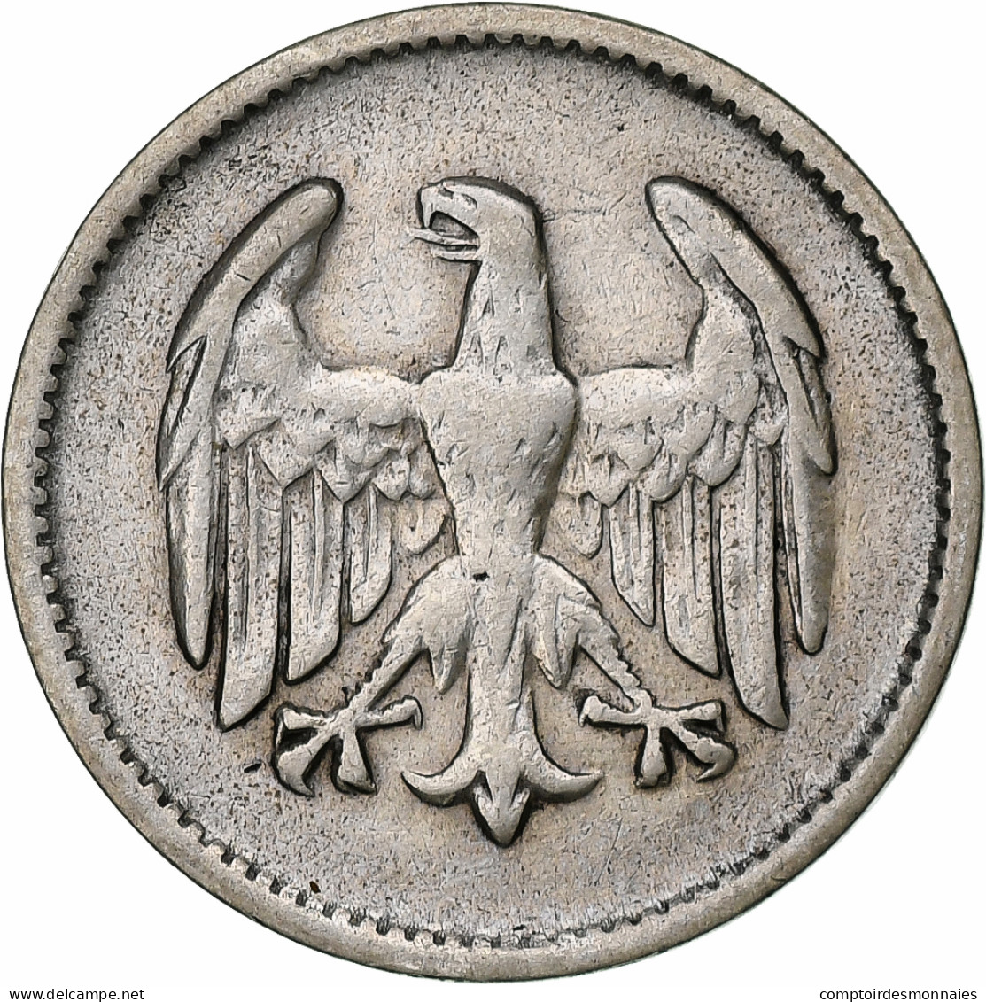 Allemagne, République De Weimar, Mark, 1925, Munich, Argent, TB, KM:42 - 1 Mark & 1 Reichsmark