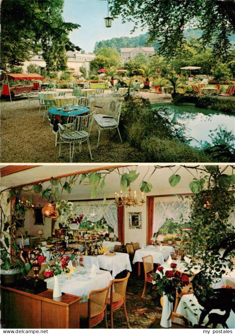 73911955 Hilchenbach Hotel Restaurant Deutscher Hof Gartenterrasse Gaststube - Hilchenbach