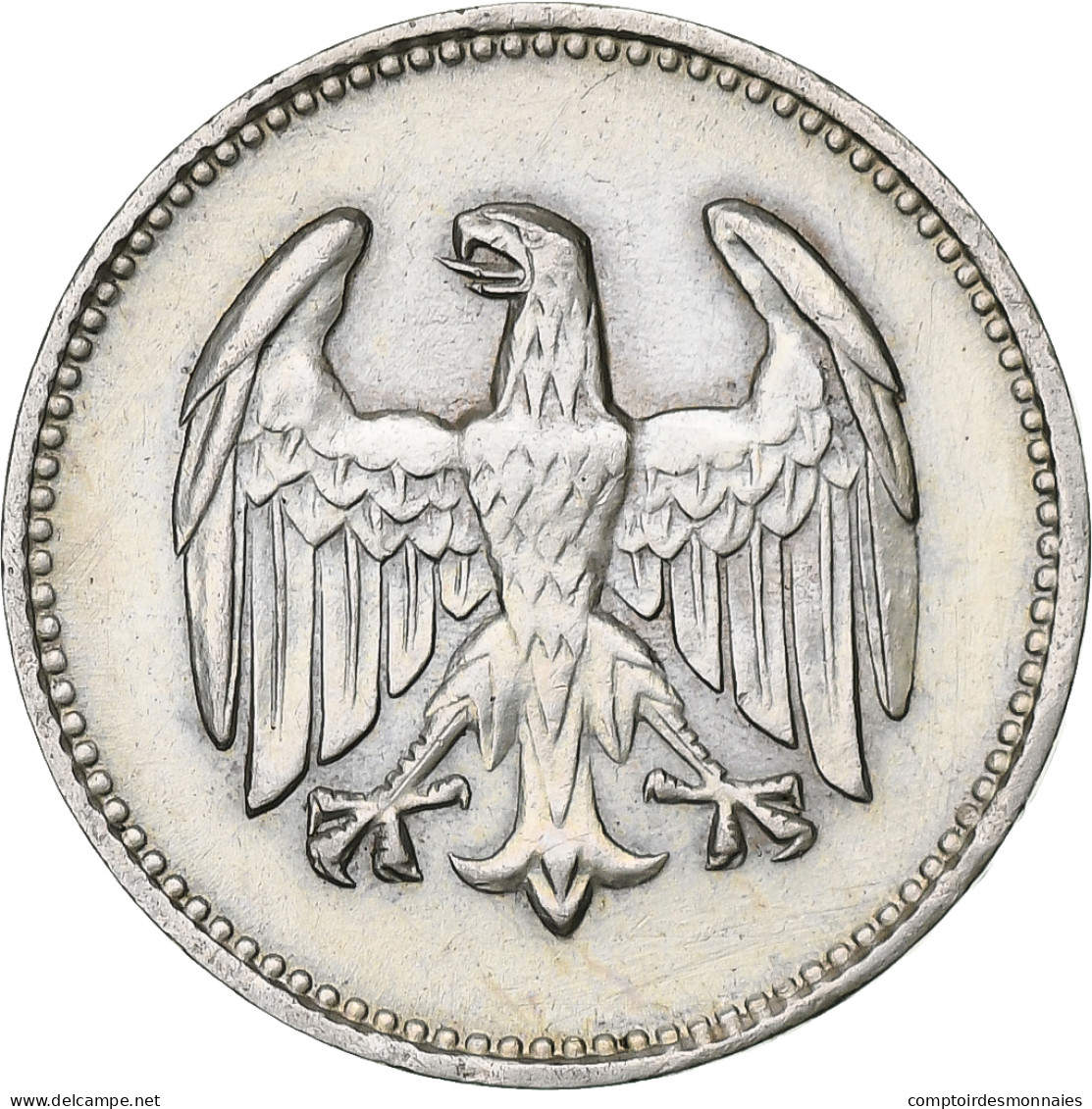 Allemagne, République De Weimar, Mark, 1924, Berlin, Argent, TTB, KM:42 - 1 Marco & 1 Reichsmark