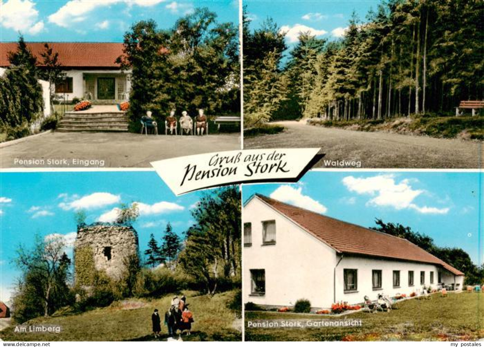 73872138 Bad Holzhausen Luebbecke Preussisch Oldendorf NRW Pension Stork Waldweg - Getmold