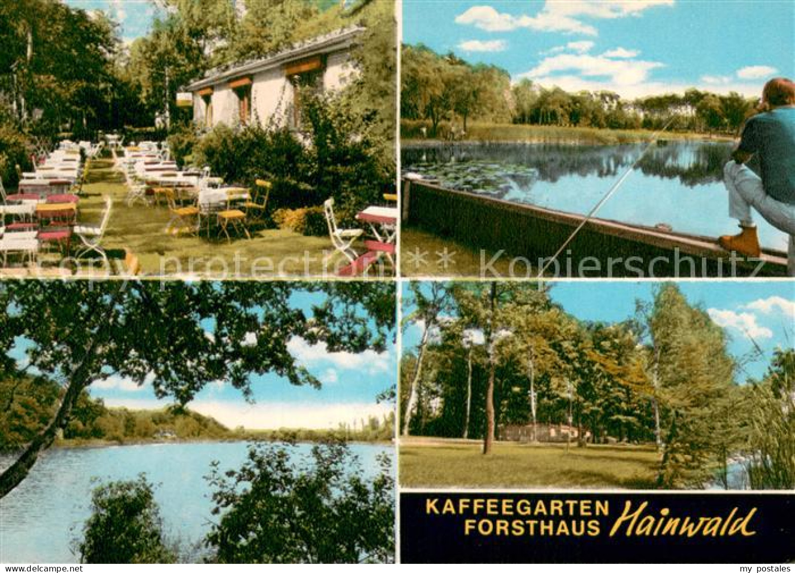 73730899 Haemelerwald Gaststaette Forsthaus Hainwald Am Waldsee Gartenterrasse B - Lehrte