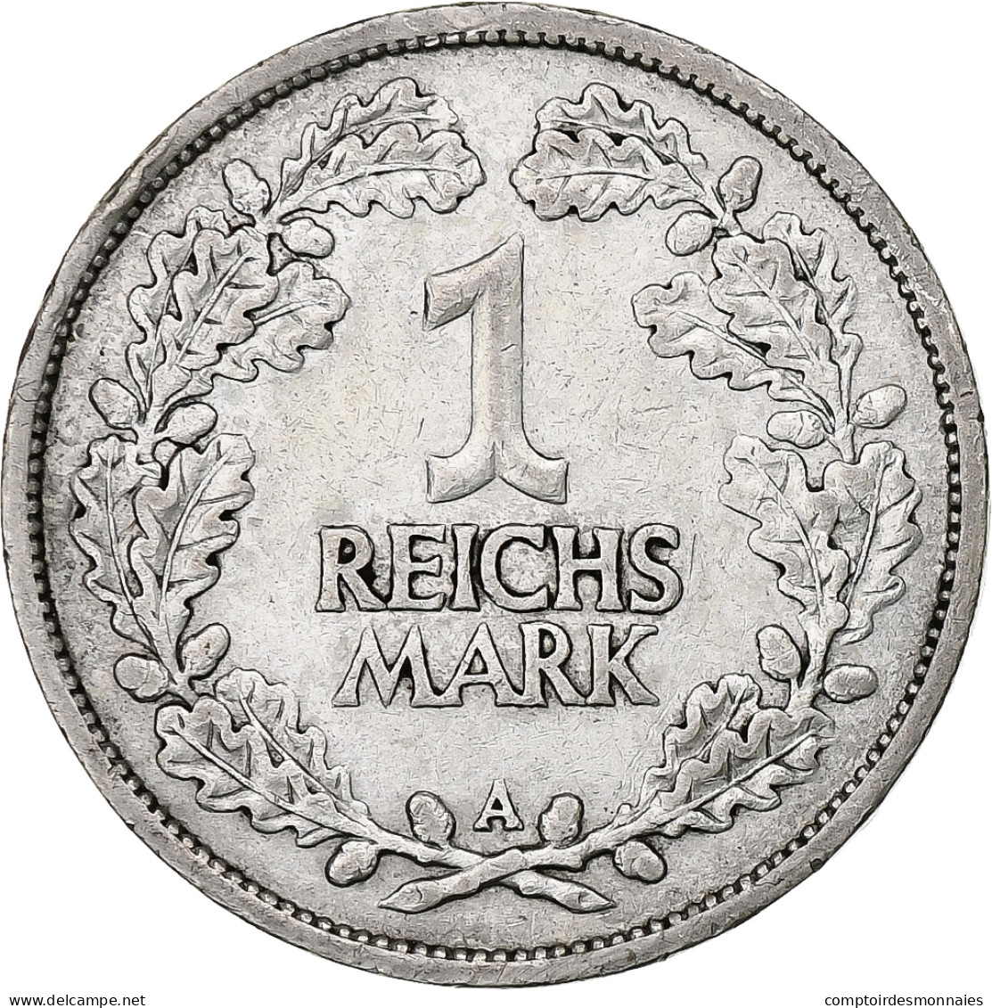 Monnaie, Allemagne, République De Weimar, Mark, 1926, Berlin, TTB, Argent - 1 Marco & 1 Reichsmark