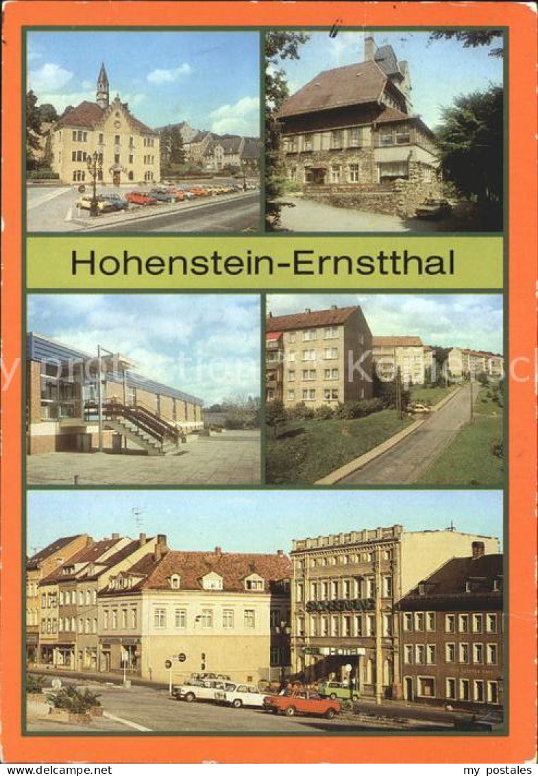 72017597 Hohenstein-Ernstthal Orts Und Teilansichten Hohenstein-Ernstthal - Hohenstein-Ernstthal