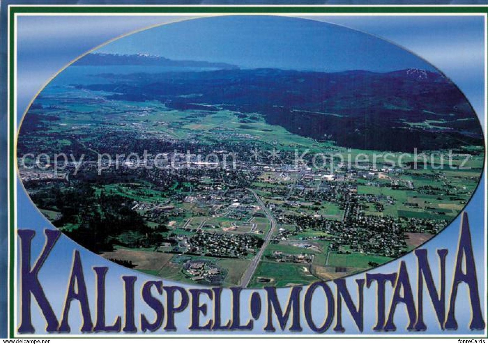 73744617 Kalispell_Montana Aerial View - Other & Unclassified