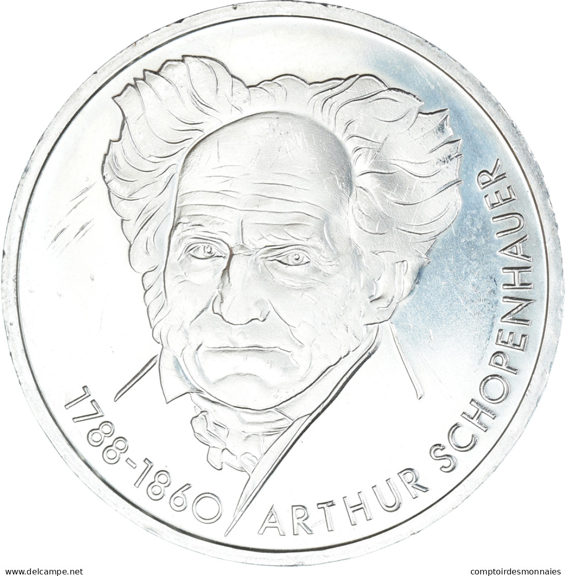 Monnaie, République Fédérale Allemande, 10 Mark, 1988, Munich, Germany, TTB+ - Conmemorativas