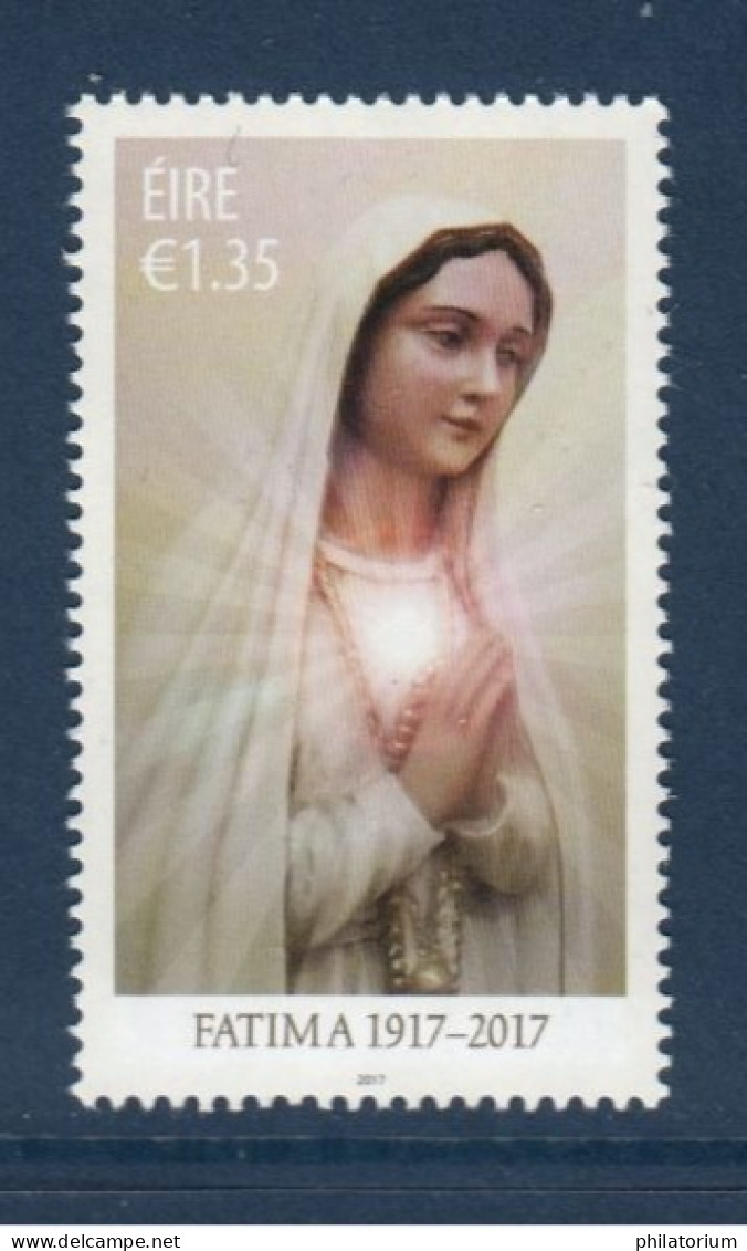 EIRE Ireland Irlande, **, Yv 2227, Mi 2243, SG 2488, Centenaire Des Apparitions De Fatima, - Christianisme