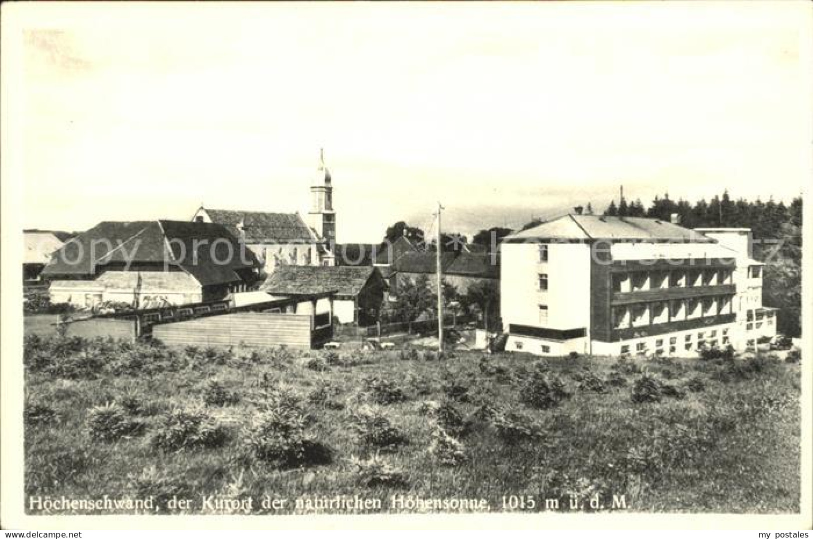 71996184 Hoechenschwand Hotel Alpenblick Schwarzwaldstube Hoechenschwand - Höchenschwand