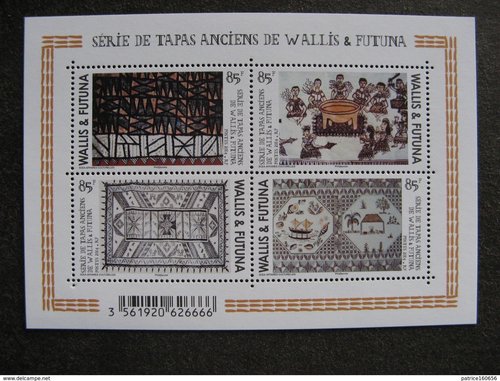 Wallis Et Futuna:  TB Feuille N° F820,  Neuve XX . - Nuovi