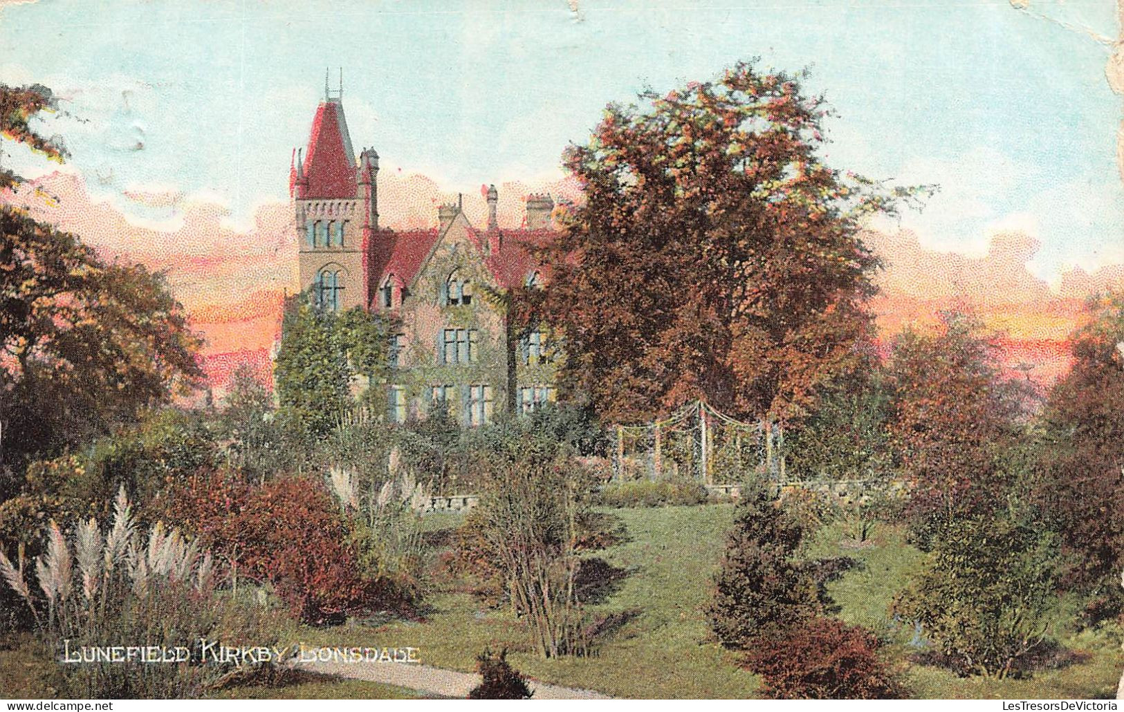 ROYAUME UNI - Cumberland / Westmorland - Kirkby Lonsdale - Lunefield - Colorisé - Carte Postale Ancienne - Andere & Zonder Classificatie