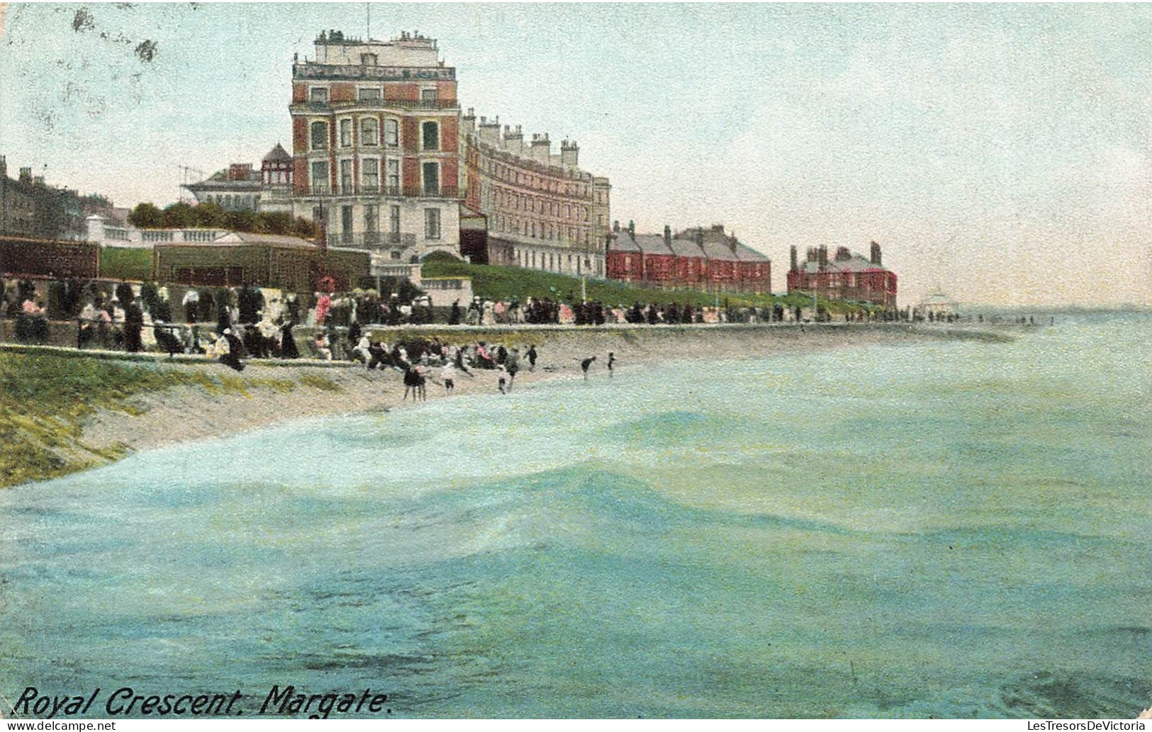 ROYAUME UNI - Kent - Margate - Royal Crescent - Colorisé - Animé - Carte Postale Ancienne - Margate