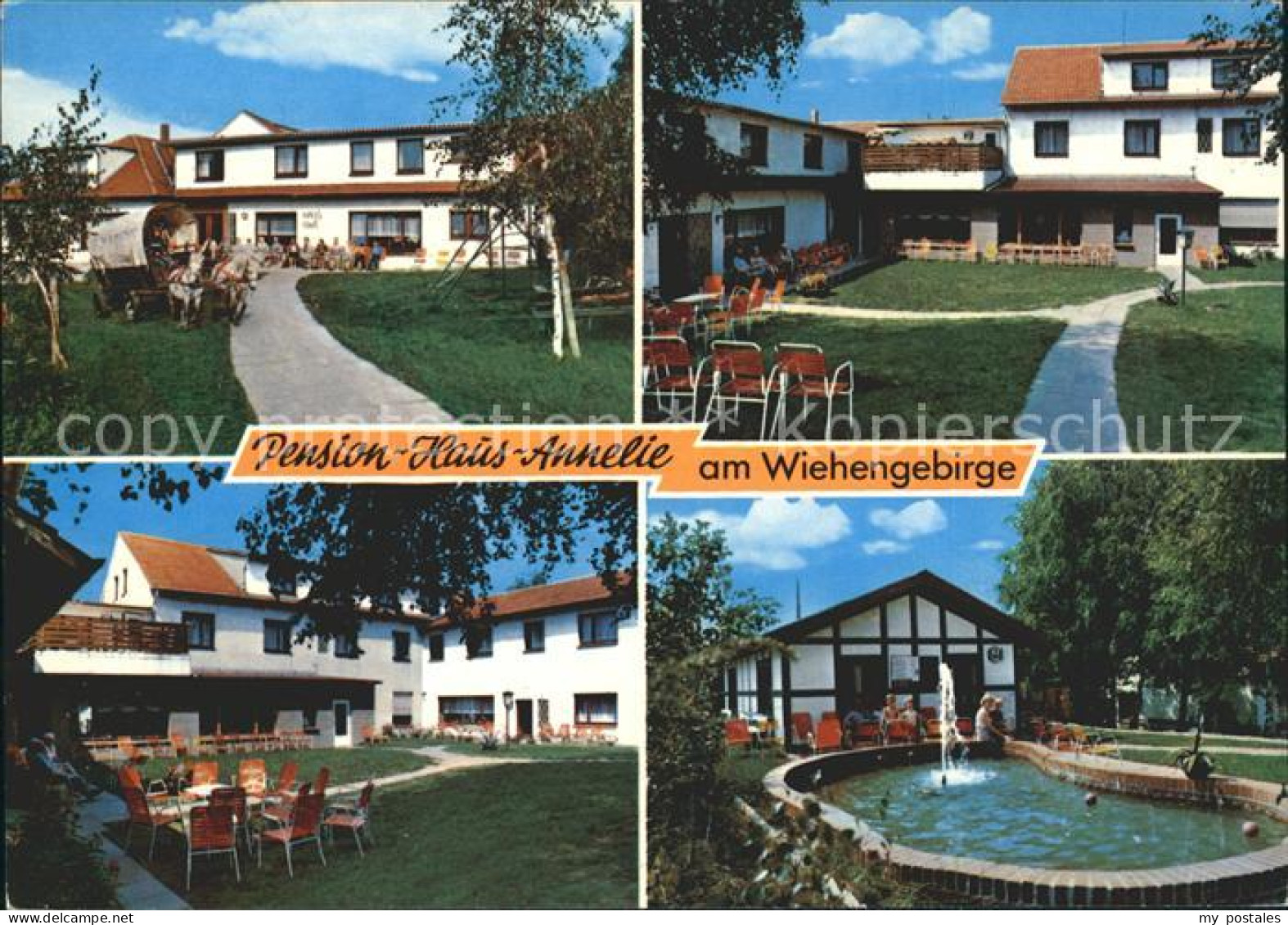 71983817 Bad Holzhausen Luebbecke Pension Haus Annelie Am Wiehengebirge Swimming - Getmold