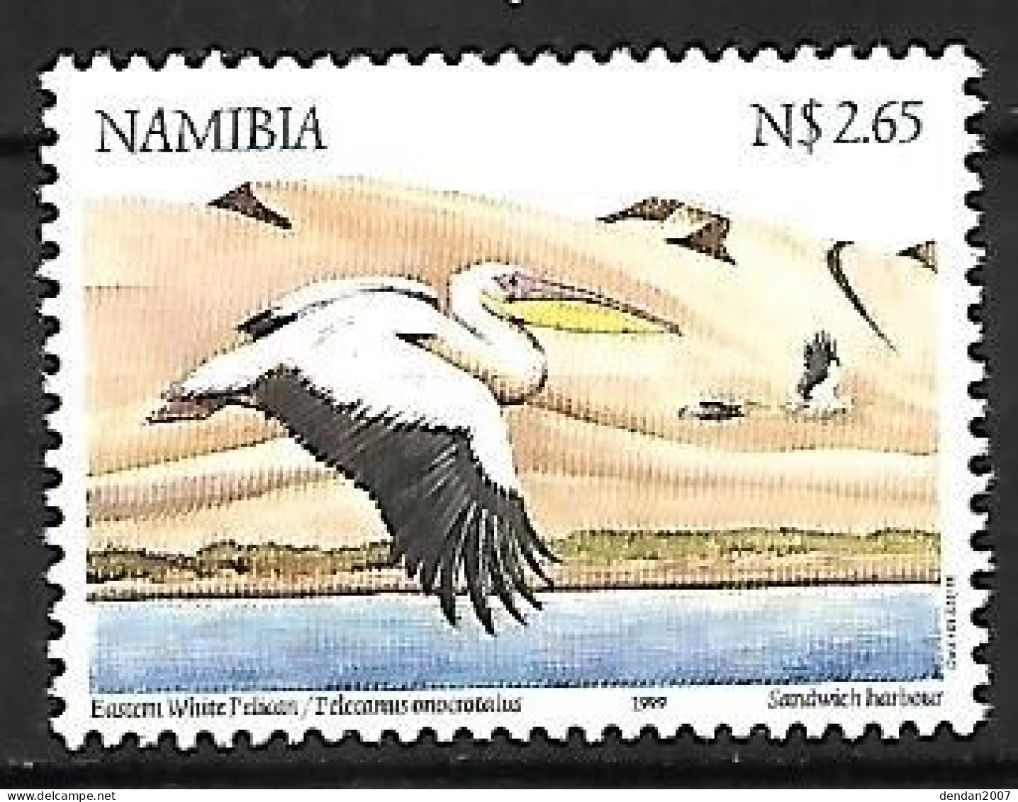 Namibia - MNH ** 1999 : Great White Pelican    Pelecanus Onocrotalus - Pélicans