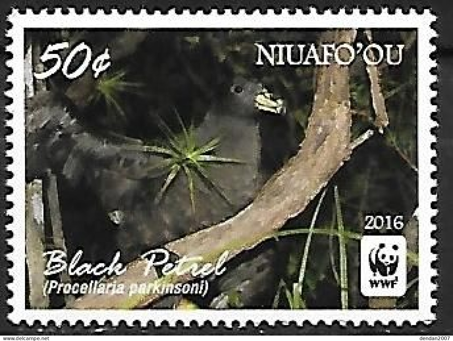 Niuafo'ou  - MNH ** 2016 :  Black Petrel  -  Procellaria Parkinsoni - Albatros & Stormvogels