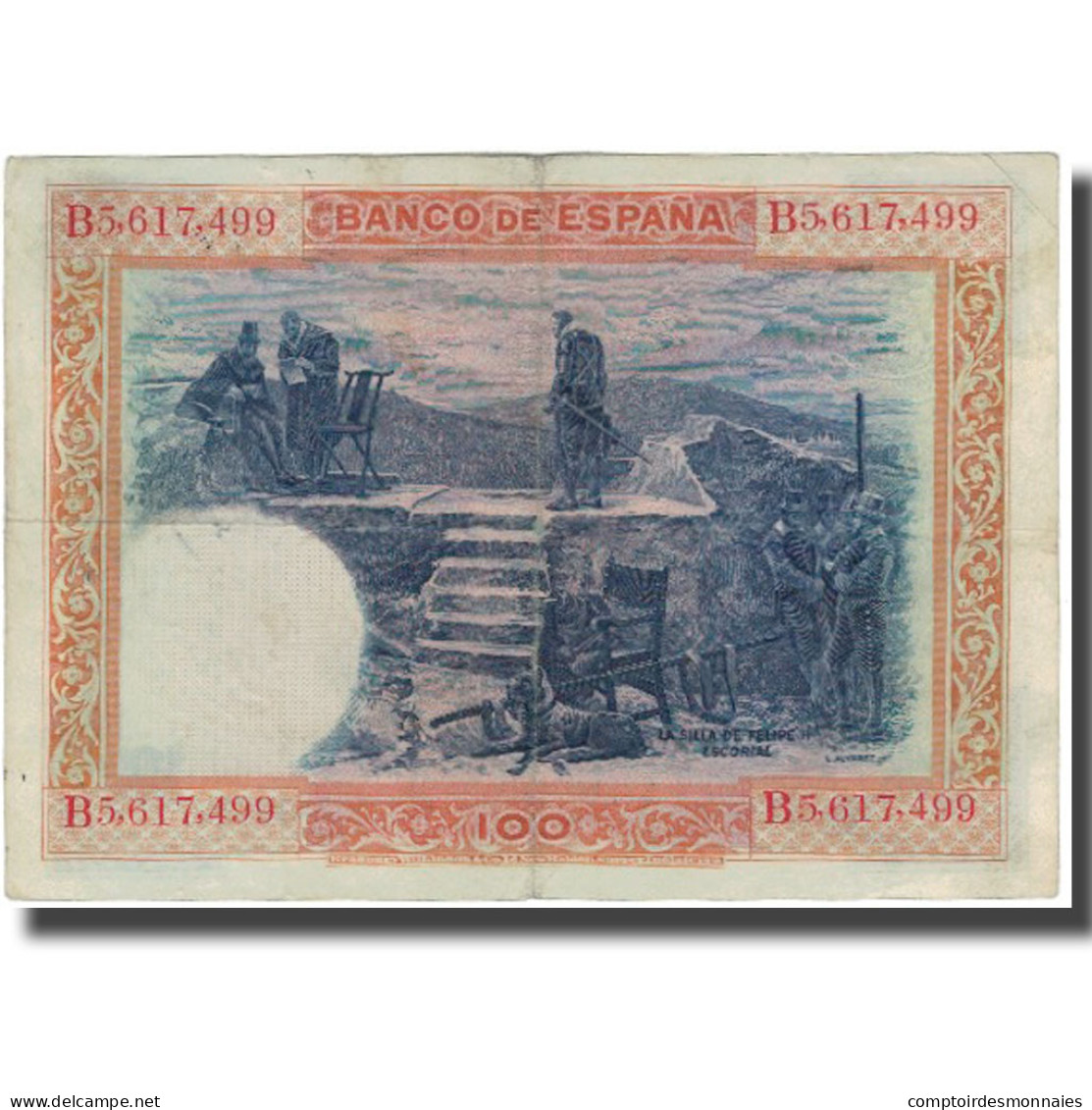 Billet, Espagne, 100 Pesetas, 1925-07-01, KM:69a, TB - 100 Pesetas