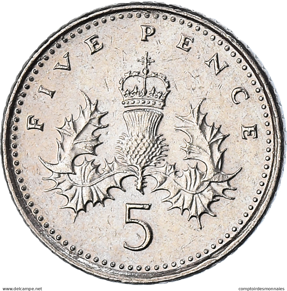 Monnaie, Grande-Bretagne, 5 Pence, 1998 - 5 Pence & 5 New Pence