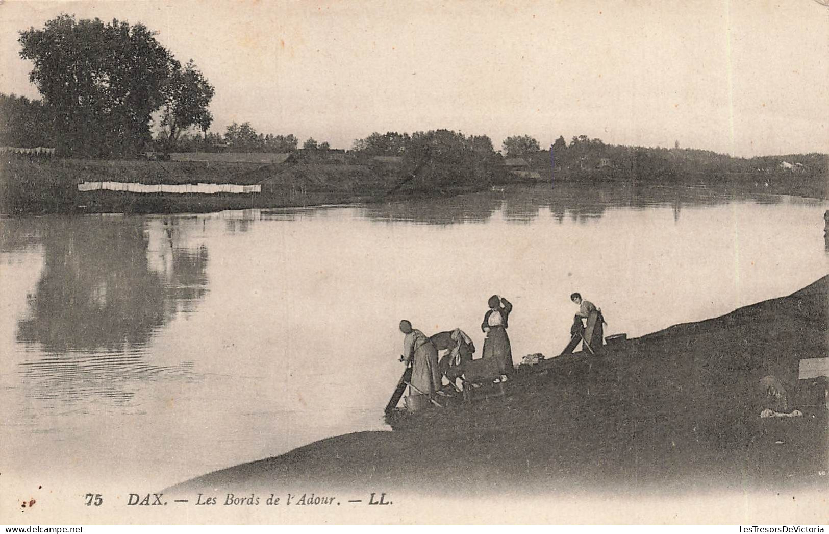 FRANCE - Dax - Les Bords De L'Adour - Carte Postale Ancienne - Dax