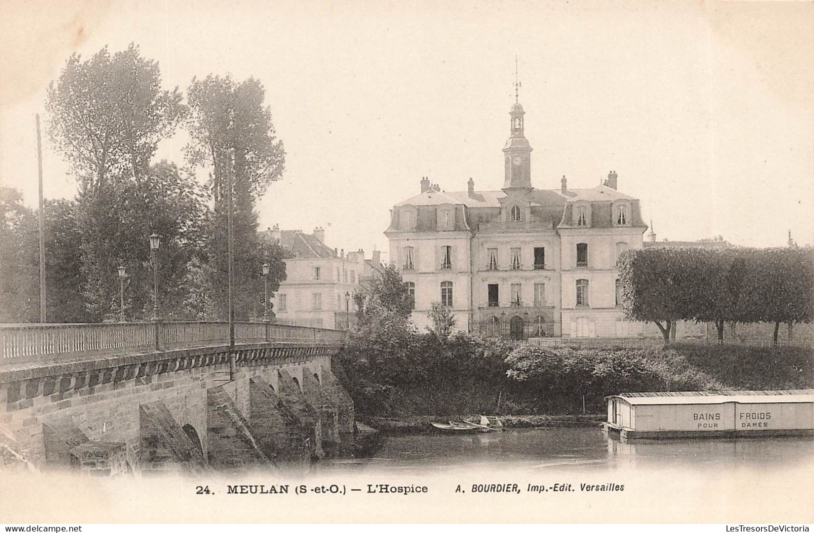 FRANCE - Meulan - Vue Générale De L'hospice - Carte Postale Ancienne - Meulan