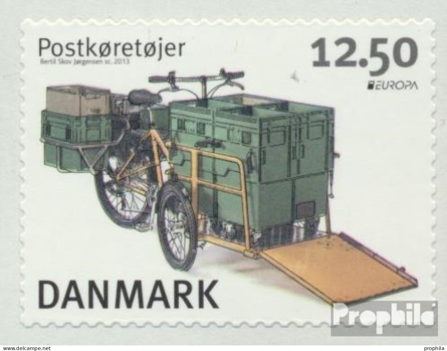 Dänemark 1738 (kompl.Ausg.) Postfrisch 2013 Postfahrzeuge - Nuovi