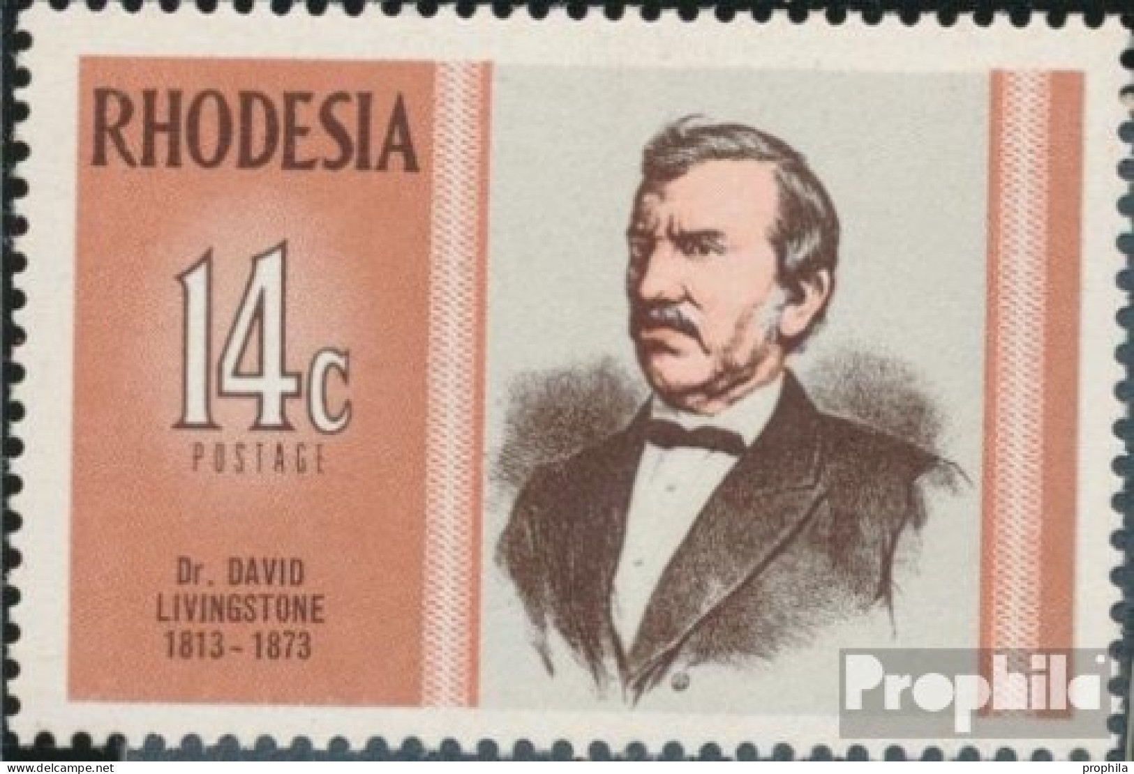 Rhodesien 131 (kompl.Ausg.) Postfrisch 1973 Persönlichkeiten - Rhodesien (1964-1980)