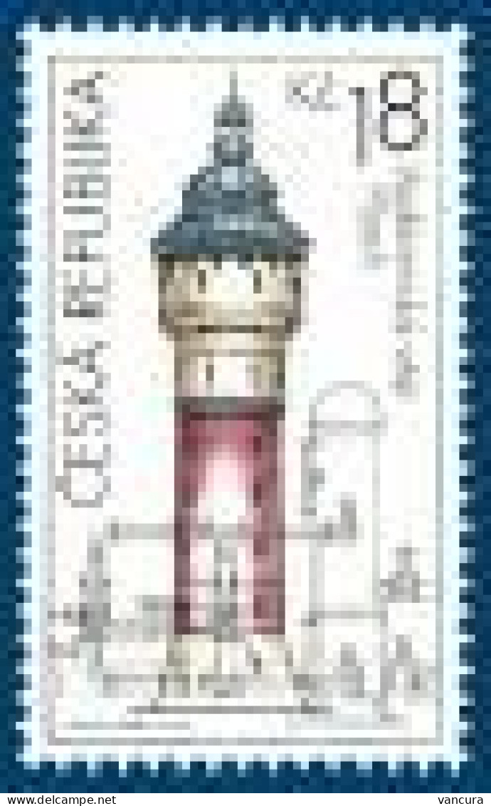 ** 531-2 Czech Republic Watertowers 2007 - Unused Stamps