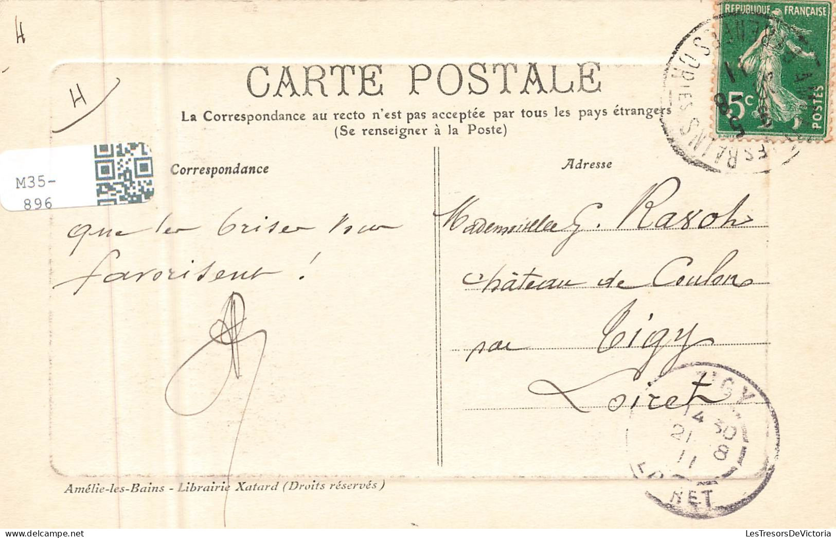 FRANCE - Amélie Les Bains - Goeges Du Mondoni - Carte Postale Ancienne - Amélie-les-Bains-Palalda