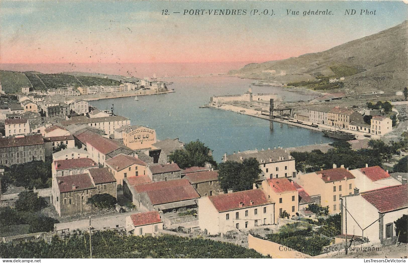 FRANCE - Port Vendres - Vue Générale - Carte Postale Ancienne - Port Vendres