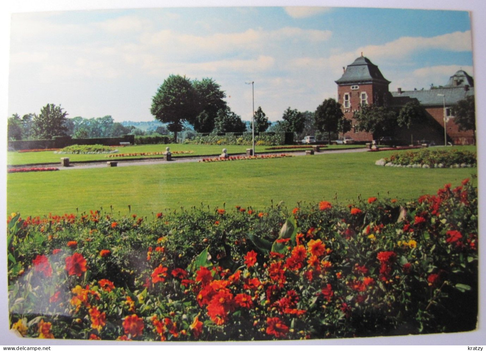 BELGIQUE - LIEGE - SOUMAGNE - AYENEUX - Domaine De Wégimont - Le Parc Et L'aile Sud Du Château - Soumagne