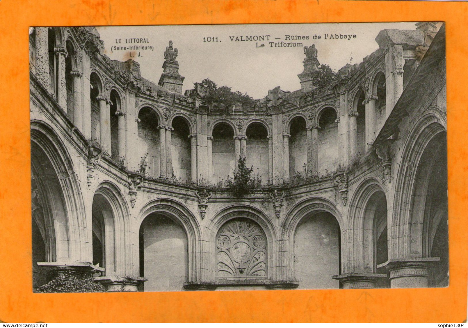 VALMONT - Ruines De L'Abbaye - Le Triforium - Valmont