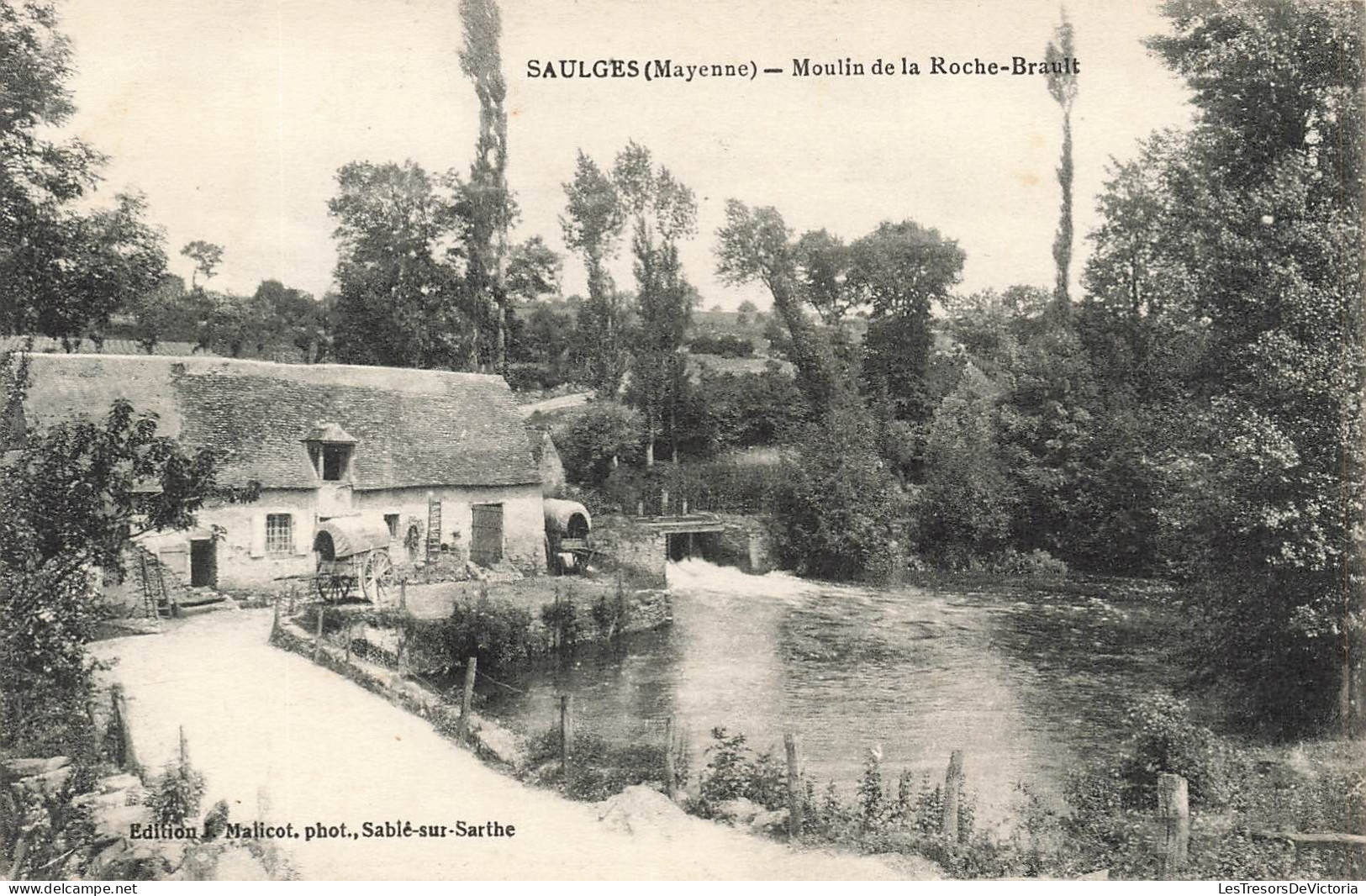 FRANCE - Saulges - Moulin De La Roche Brault - Carte Postale Ancienne - Andere & Zonder Classificatie