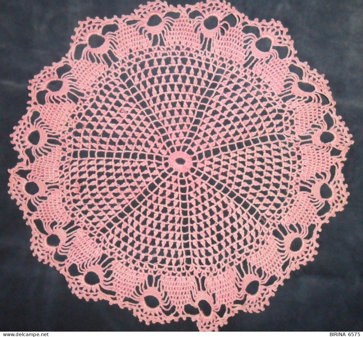 Knitting. CROCHETED. Napkin. 70-80 Years - 4-31-i - Kant En Stoffen