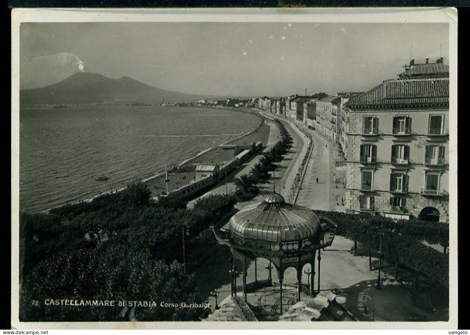 §883 CASTELLAMMARE DI STABIA - CORSO GARIBALDI - Castellammare Di Stabia