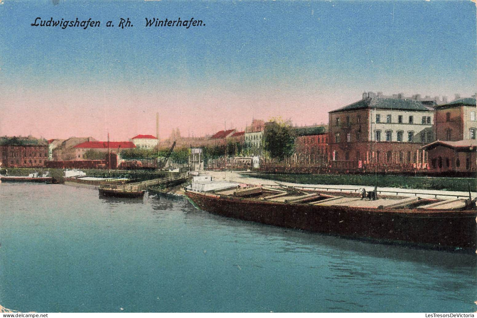 ALLEMAGNE - Ludwigshafen A Rh - Winterhafen - Colorisé - Carte Postale Ancienne - Ludwigshafen