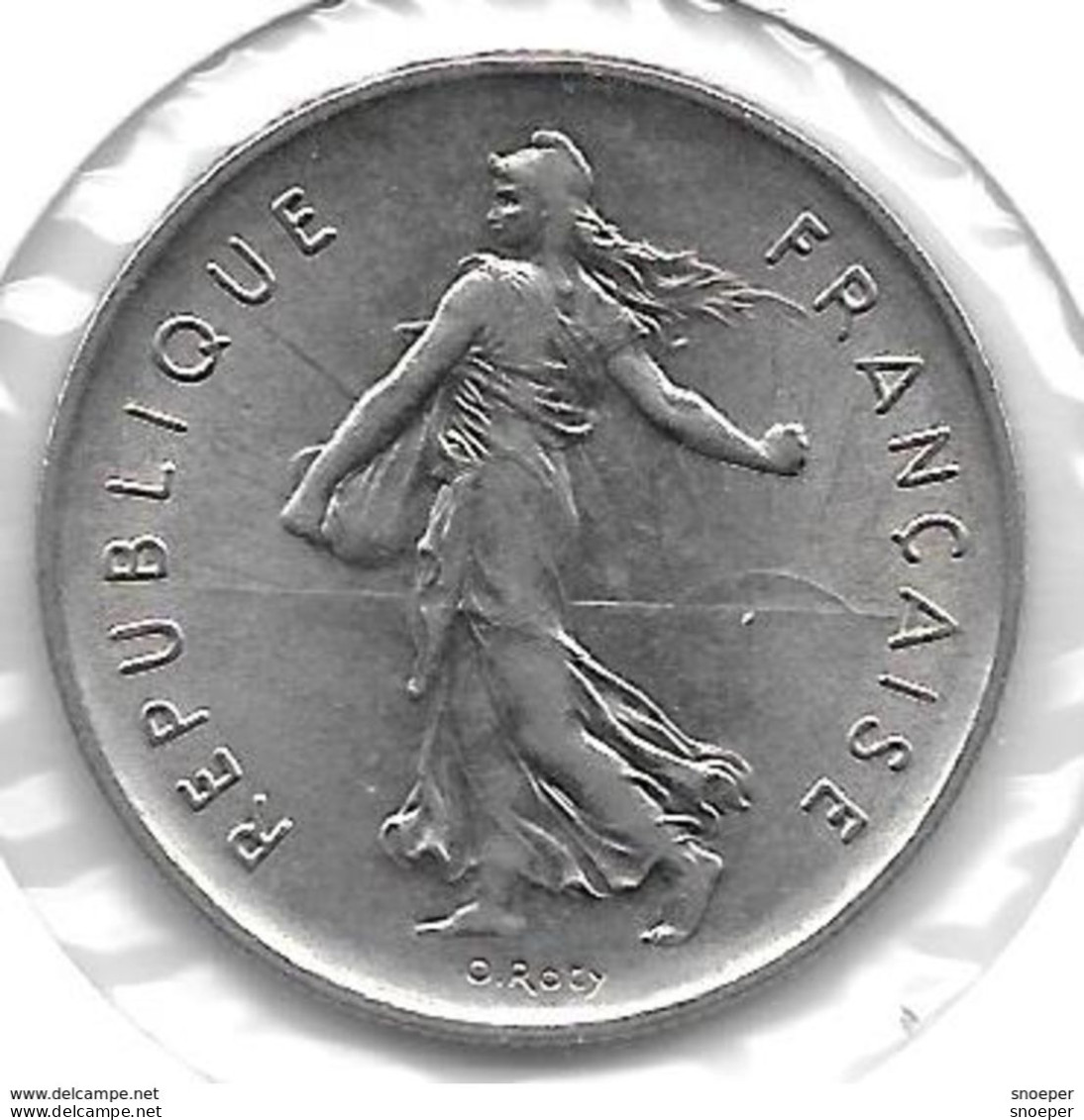 *france  5 Francs  1970 Km 926a.1 Xf+ - 5 Francs