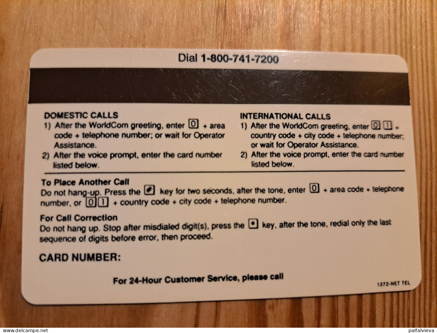 Prepaid Phonecard USA, Net Tel - Andere & Zonder Classificatie