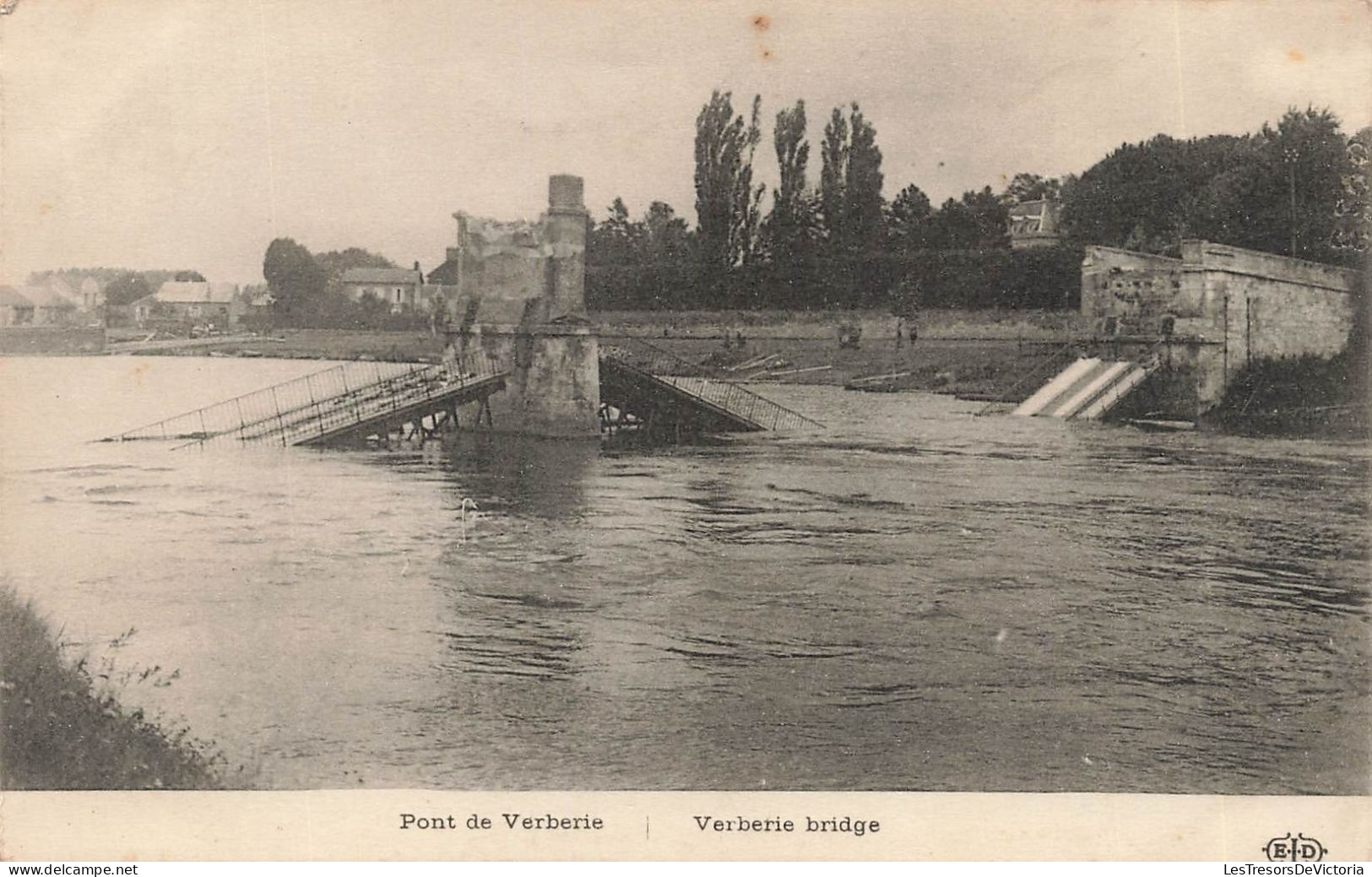 FRANCE - Verberie - Pont De Verberie - Carte Postale Ancienne - Verberie