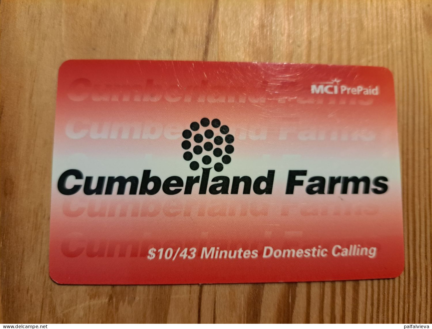 Prepaid Phonecard USA, MCI - Cumberland Farms - Other & Unclassified