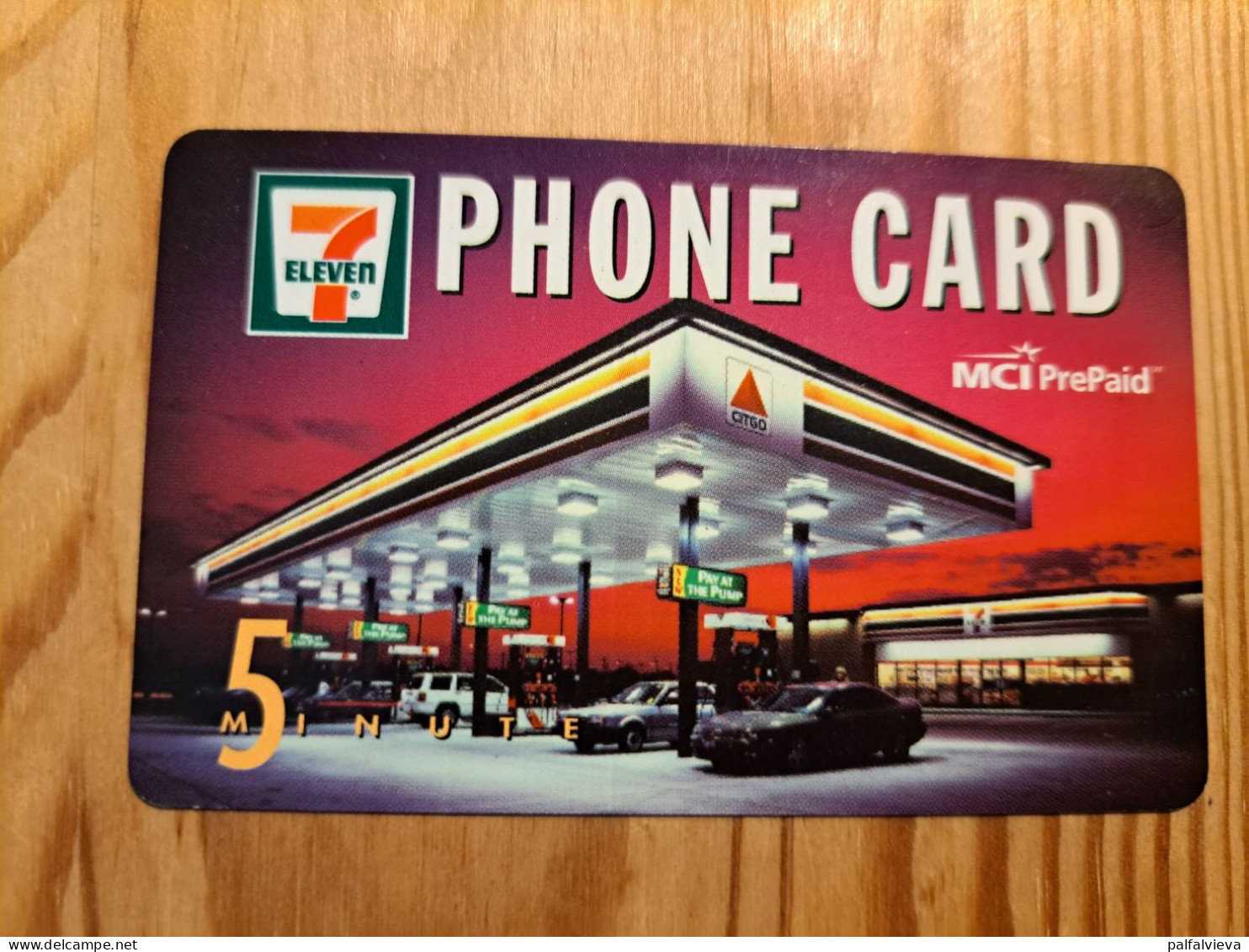 Prepaid Phonecard USA, MCI - 7Eleven - Andere & Zonder Classificatie