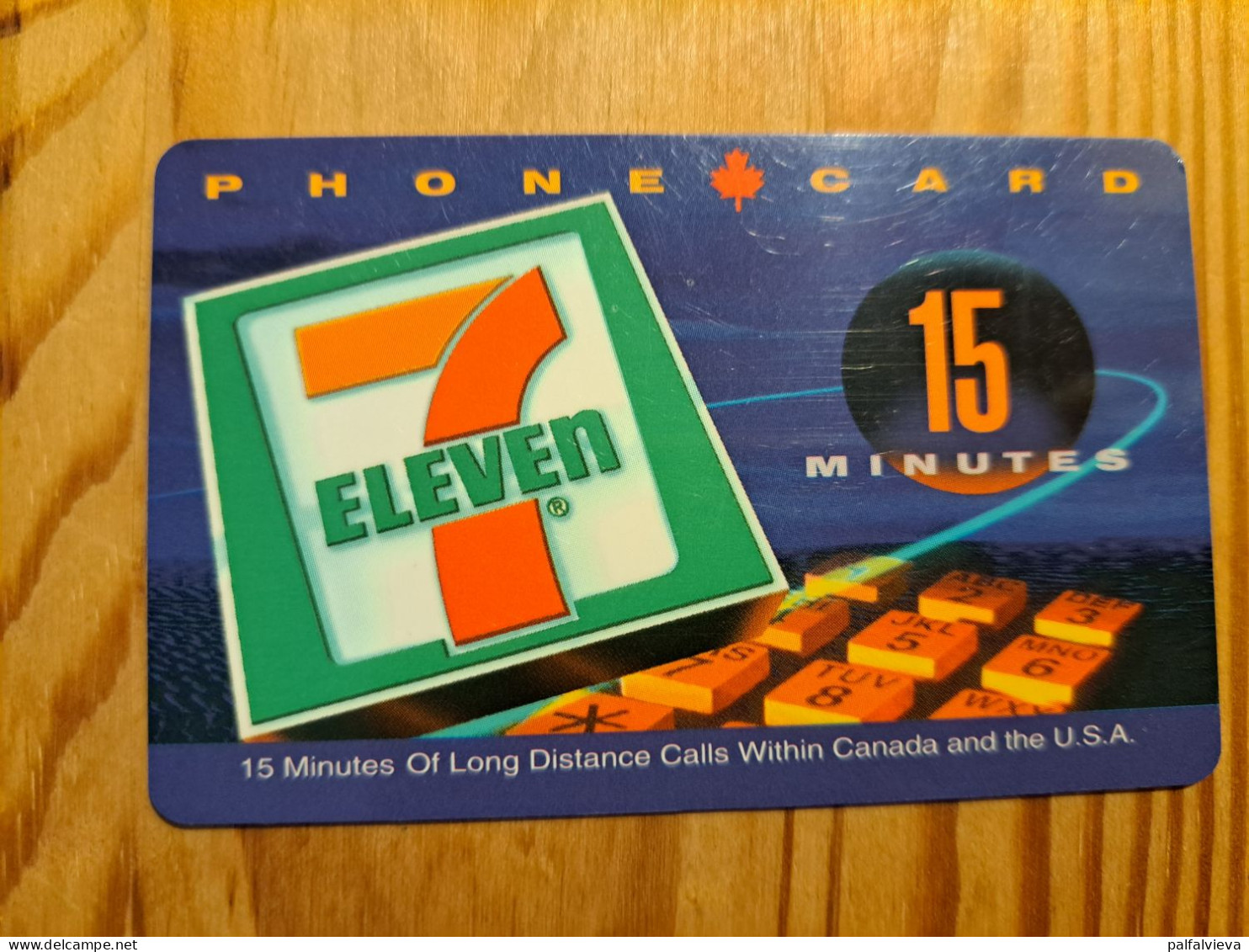 Prepaid Phonecard Canada, Smartalk - 7Eleven - Kanada