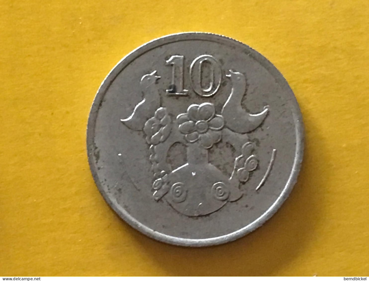 Münze Münzen Umlaufmünze Zypern 10 Cent 1993 - Cyprus