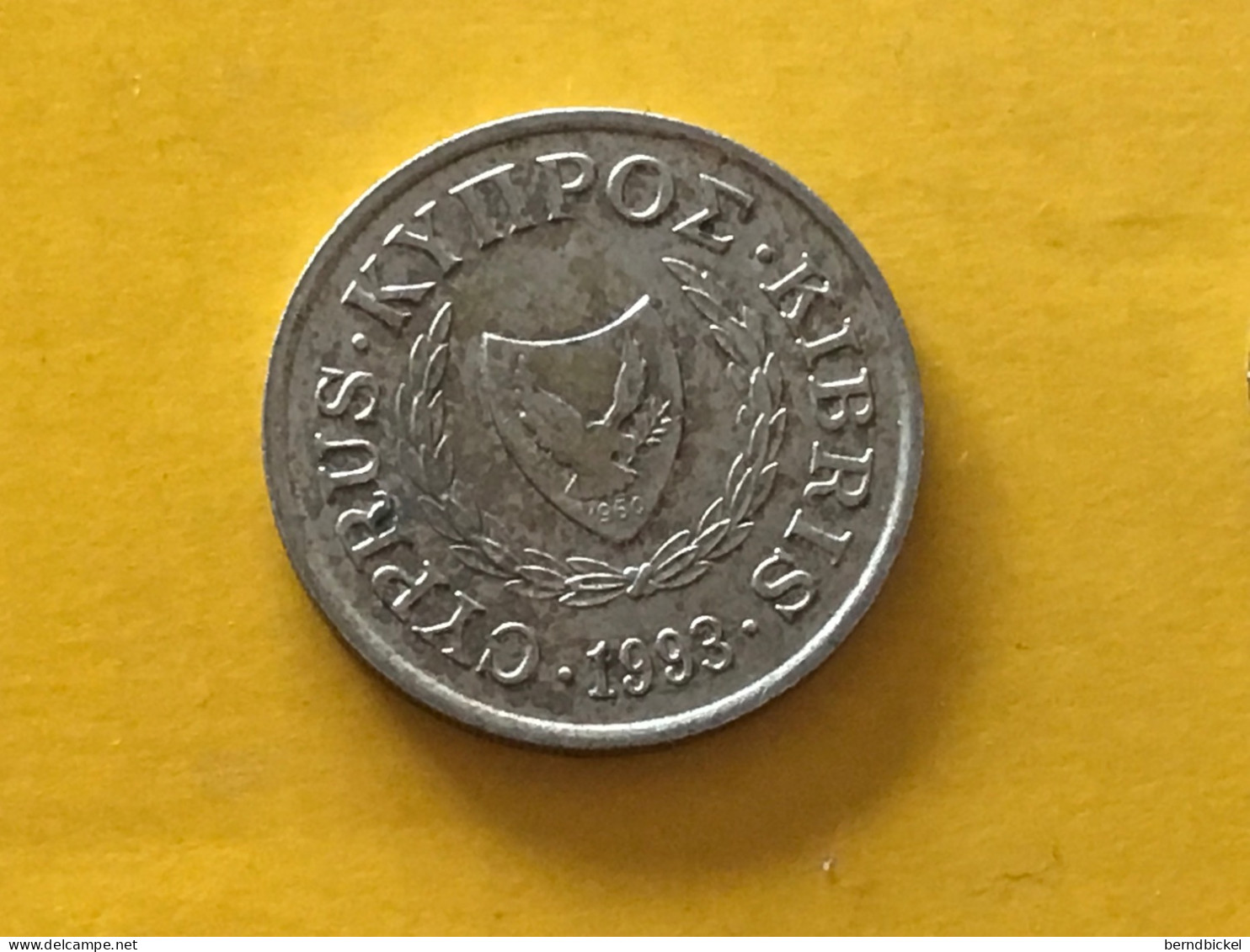 Münze Münzen Umlaufmünze Zypern 10 Cent 1993 - Chipre