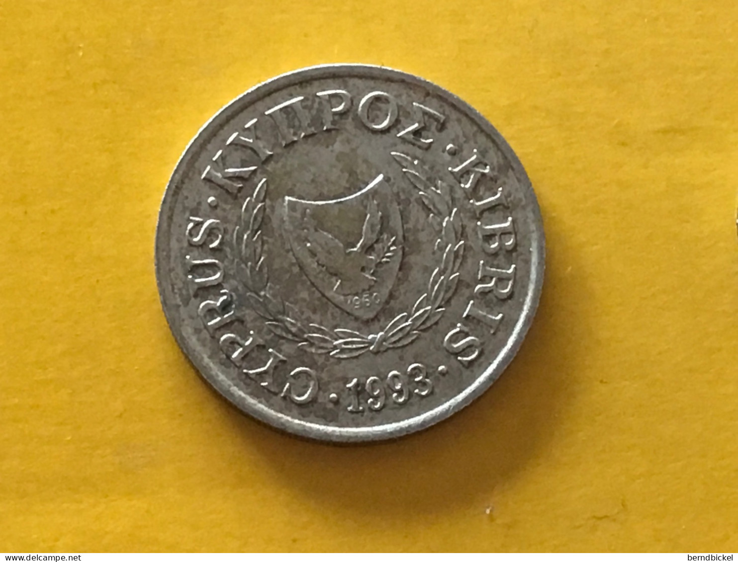 Münze Münzen Umlaufmünze Zypern 10 Cent 1993 - Zypern