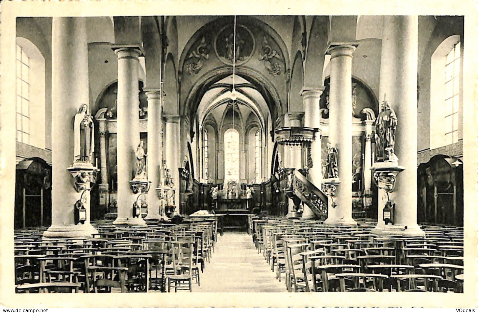 Belgique - Flandre Orientale - Sint-Lievens-Houtem - Binnenzicht Kerk - Sint-Lievens-Houtem