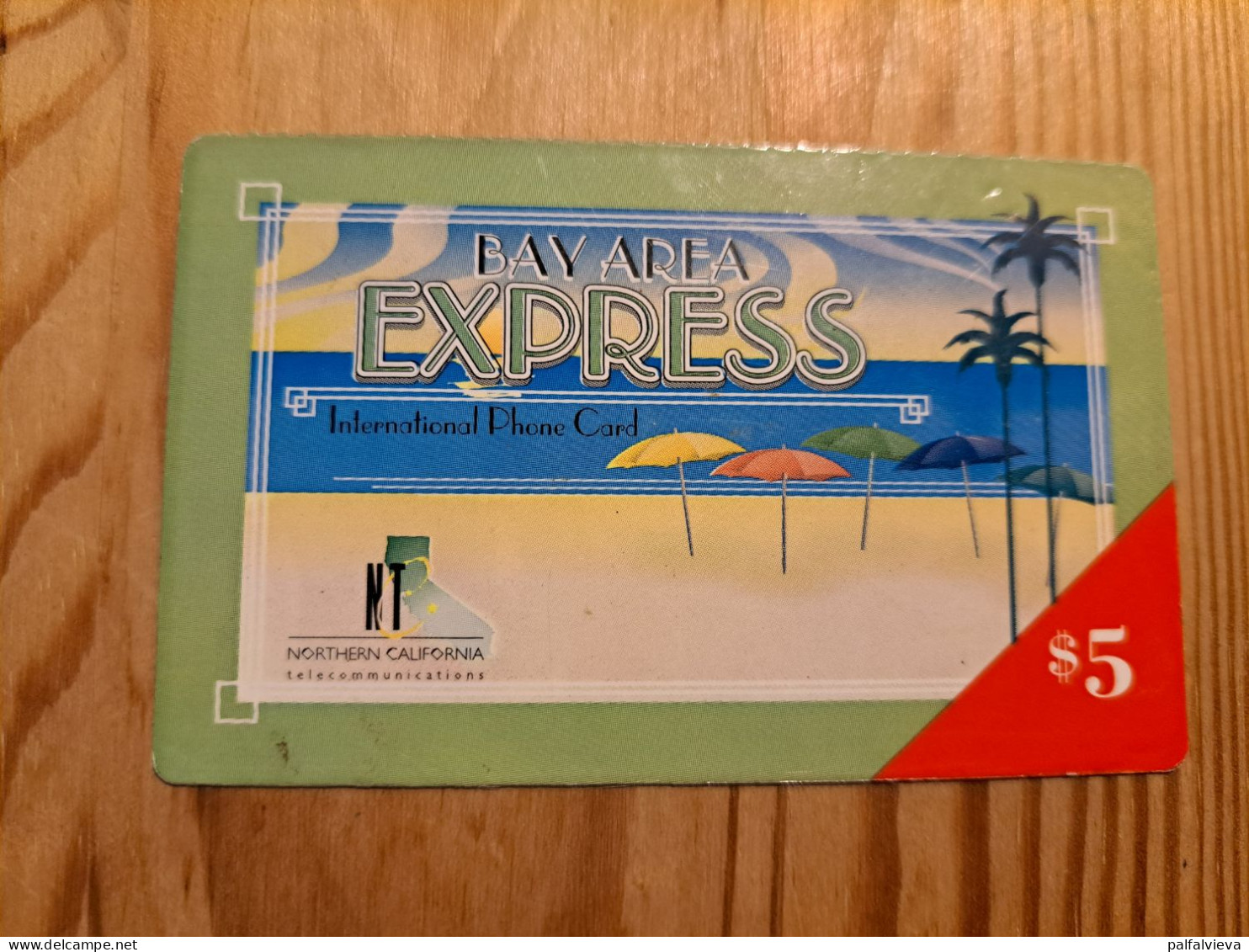 Prepaid Phonecard USA, Northern California Telecommunications, Bay Area Express - Sonstige & Ohne Zuordnung