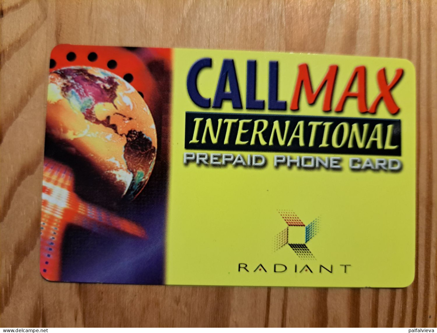 Prepaid Phonecard USA, Radiant, Call Max - Andere & Zonder Classificatie